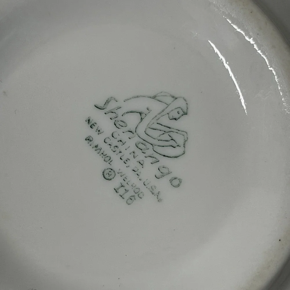 Vintage Steak N Shake Shenango China Restaurant Chili Soup Cereal Bowl 5.75
